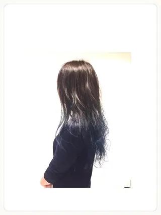 ロング カラー ヘアアレンジ メンズパーマ特化/ KAORU/店長のヘアスタイル