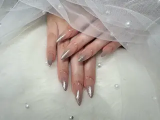 ネイル AYAKA🩵難波♡ 韓国ネイルで可愛く♡のネイルデザイン