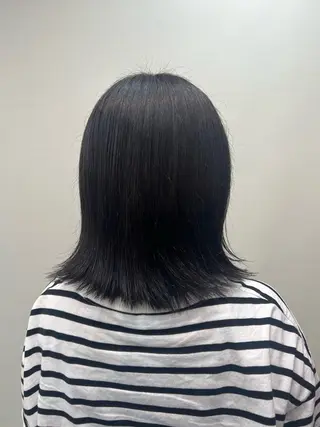 ミディアム カラー 本間 絵理奈‎のヘアスタイル