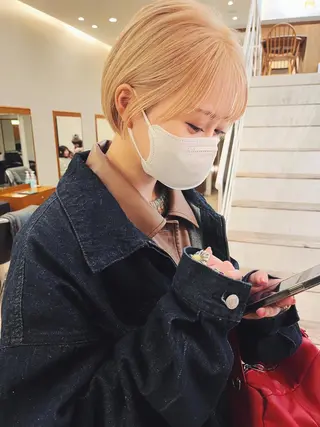 ショート ショート/ボブ /パーマ🌿柏原良亮のヘアスタイル