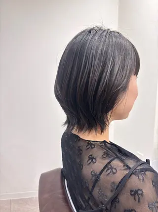 ショート IVY hairdesign所属・⚪︎ YUNAのヘアスタイル