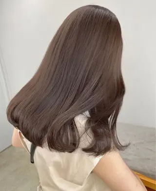 ロング ハイトーンカラー/メ ンズカット/舘山優羽のヘアスタイル