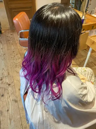 ミディアム わかばやし ゆうこのヘアスタイル