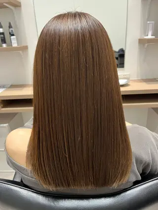 セミロング カラー 髪質改善　心斎橋 /MICHIYAのヘアスタイル