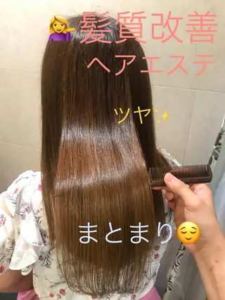 ロング 勝沼 佑季のヘアスタイル