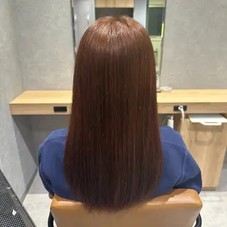 ロング カラー 青木 あいかのヘアスタイル