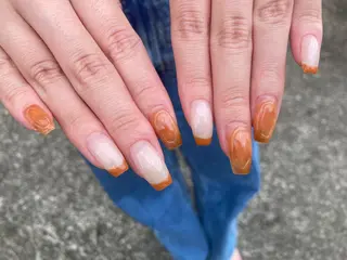 ミディアム ネイル ✴︎ Delightのネイルデザイン