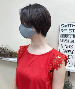 ショート パーマ 初めてのショート お任せください✂️のヘアスタイル