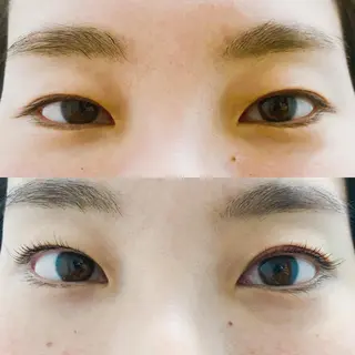 マツエク・マツパ Aim NAIL&EYELASH.BROW立花店所属・Aim立花店 Mihoのマツエク・マツパデザイン