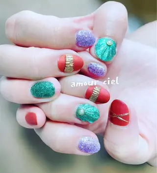 ネイル amour ciel所属・amour ciel あゆみ…☺︎のネイルデザイン