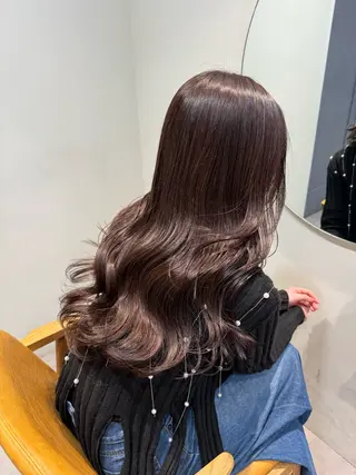 ロング カラー ayaka♡ 柔らかカラーのヘアスタイル