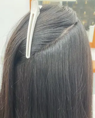 セミロング 髪質改善 松本のヘアスタイル