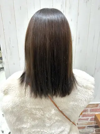 ミディアム 上野湧太 髪質改善/艶カラーのヘアスタイル