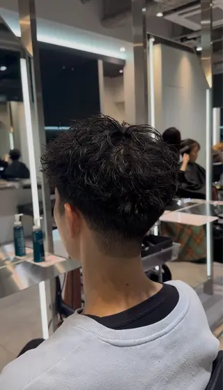 ショート パーマ 似合わせパーマ🔥 河浪  大智のヘアスタイル