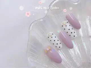 ネイル MiKi Nai池袋 長さだし得意のネイルデザイン
