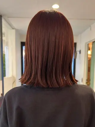 ミディアム カラー しょうのともき ／PEAR＋Lのヘアスタイル