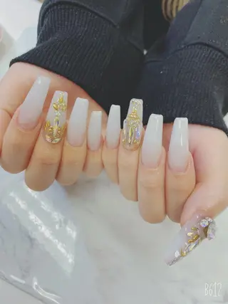 ロング JNA認定講師🌸 RIEのネイルデザイン