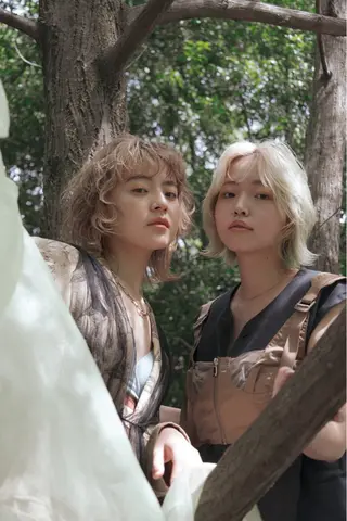 ミディアム カラー FERIA fam 北千里のヘアスタイル