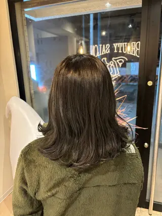 ロング miyu/ハイライト ブリーチモデル募集中のヘアスタイル