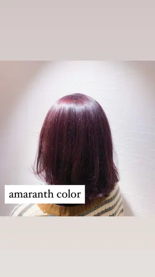 ミディアム カラー little 小濱彰太のヘアスタイル