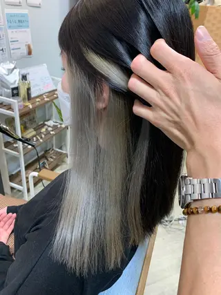 セミロング カラー Beach private salon所属・Beach 代表 KENTAのヘアスタイル