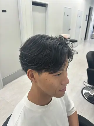 ショート パーマ [eight]田川 欣人/メンズ特化/のヘアスタイル