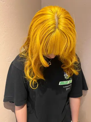 ロング ramphy 加藤 美羽のヘアスタイル