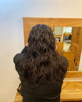 ロング パーマ 🌿ボブ パーマ高橋啓太🌿のヘアスタイル