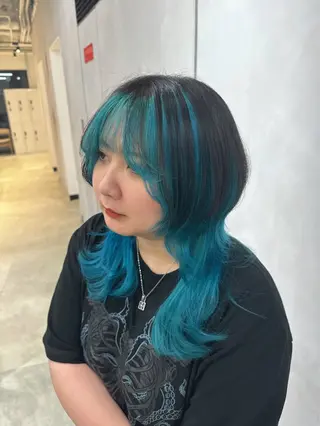 セミロング カラー 透明感カラー✨艶髪 制作🌱山根あゆみのヘアスタイル