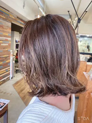 ミディアム gosgo所属・✨️ボブカット中村 真緒✨️のヘアスタイル