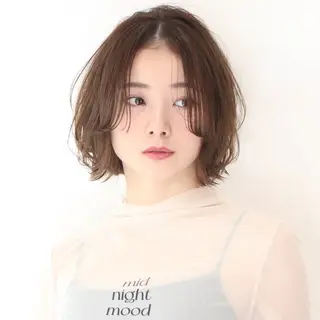 ショート カラー 自由が丘×似合わせ ディレクター枦山大将のヘアスタイル