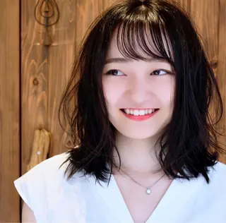 ミディアム カラー パーマ MIRUCO by KURAKU所属・マキシ ヤスアキのヘアスタイル