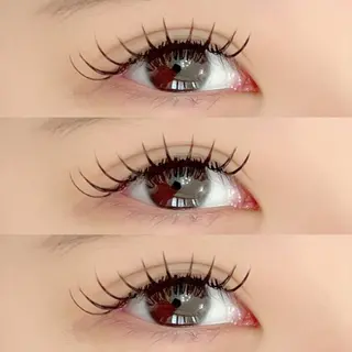 マツエク・マツパ 【那覇/束感まつ毛】 ｷｬﾒﾙのマツエク・マツパデザイン