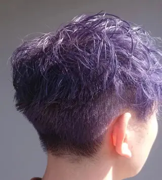 カラー メンズ 八木琉河/ハイトーン カラー/ブリーチのヘアスタイル