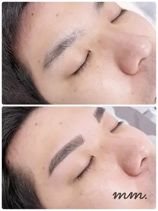 アイブロウ mm. 大宮💎 tomoのネイルデザイン