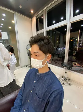 ショート メンズ メンズサロン/戸塚駅 東口3分/冨田大輝のヘアスタイル