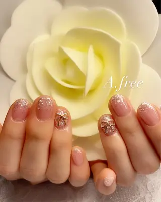 ネイル A.free✧*｡ アレルギー対応✧*｡のネイルデザイン