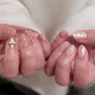 ネイル 🎀 Hiyubi._.nail 🫧所属・🎀フェイ フェイ🫧💗のネイルデザイン