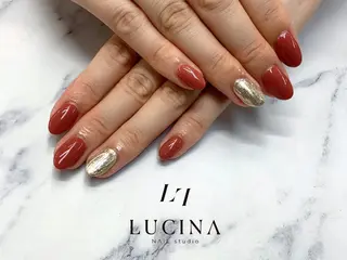 ネイル 新橋 ルキナ スタッフのネイルデザイン