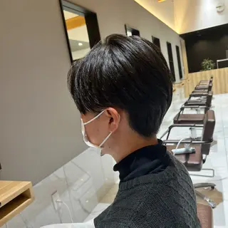 ショート メンズ ルクール喜多町店 コムロのヘアスタイル