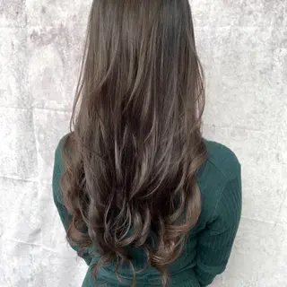 ロング Arly所属・MARU🎀髪質改善 ×コテ巻き風パーマのヘアスタイル