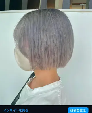 ショート カラー 🫧大人可愛く🫧 renaのヘアスタイル