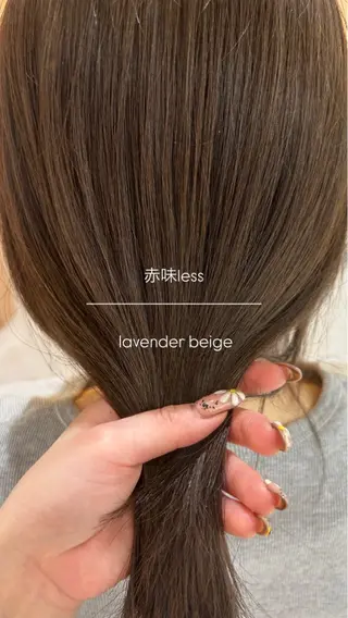 ロング カラー 🫧赤み消しカラー nanami🫧のヘアスタイル