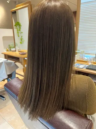 セミロング カラー 🌈透明感カラー🌈 🌟吉田祐介🌟のヘアスタイル