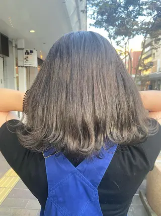 ミディアム nico🏁 rihoのヘアスタイル