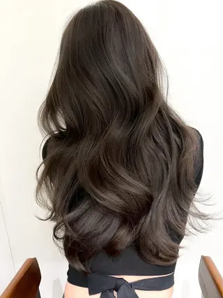 ロング カラー Amaretto かなのヘアスタイル