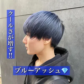 ショート カラー ヘアアレンジ メンズ Loy所属・メンズヘア特化 パーマ 縮毛矯正🔷のヘアスタイル