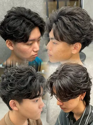 カラー パーマ メンズ 札幌美容室 /光👑のヘアスタイル