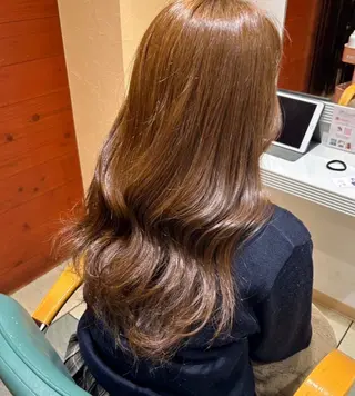ロング カラー 透明感カラー/ くびれヘア/ユウユのヘアスタイル