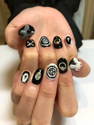 ネイル park by tokyo南堀江店所属・ネイリスト けいこのネイルデザイン